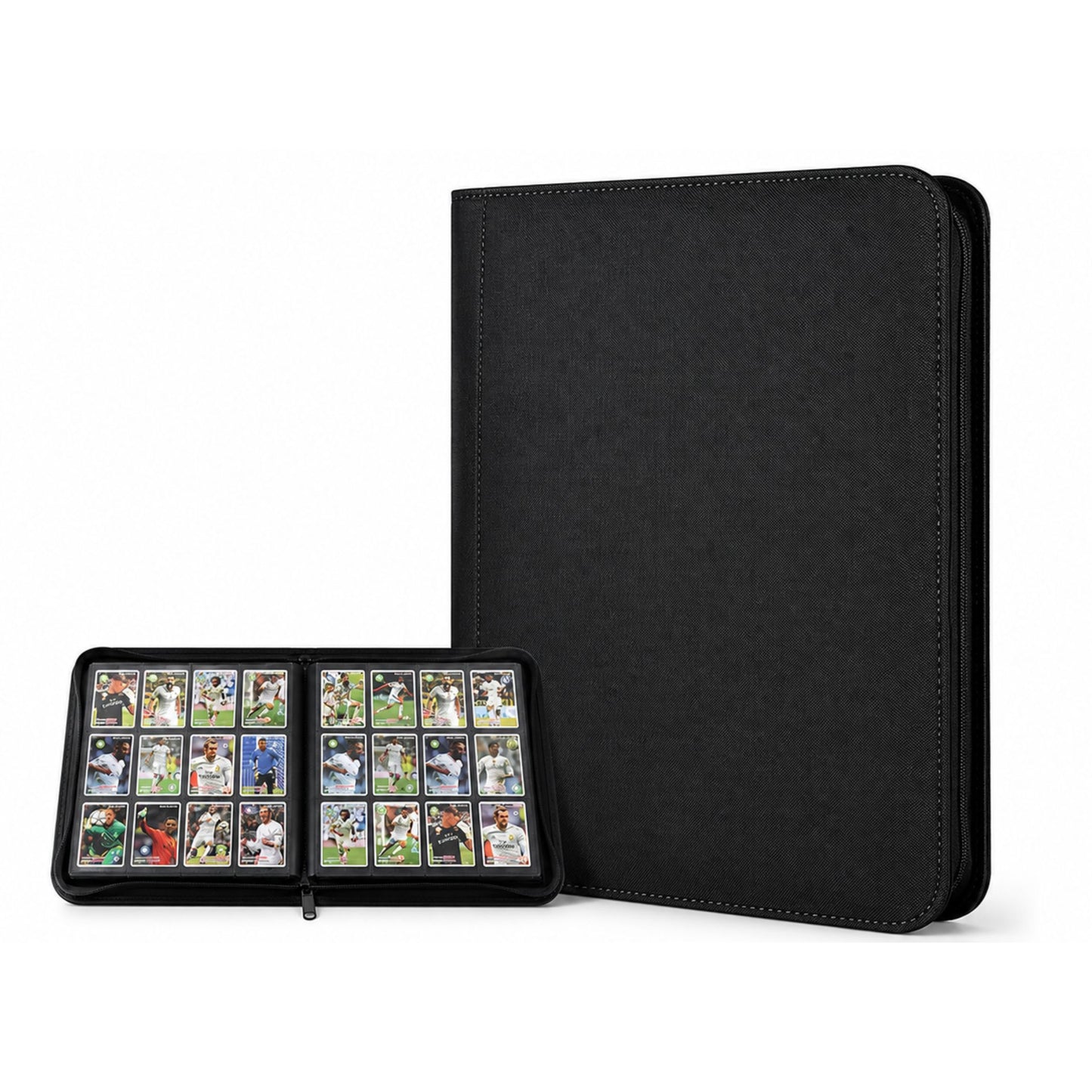 Collector Toploader Binder – 12 Pocket (384 Kort) (Svart)