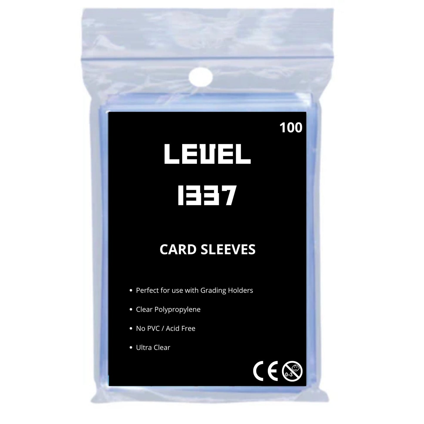Card Sleeves 2.5" x 3.5" (100st)
