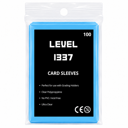Card Sleeves 2.5" x 3.5" (100st) Aqua
