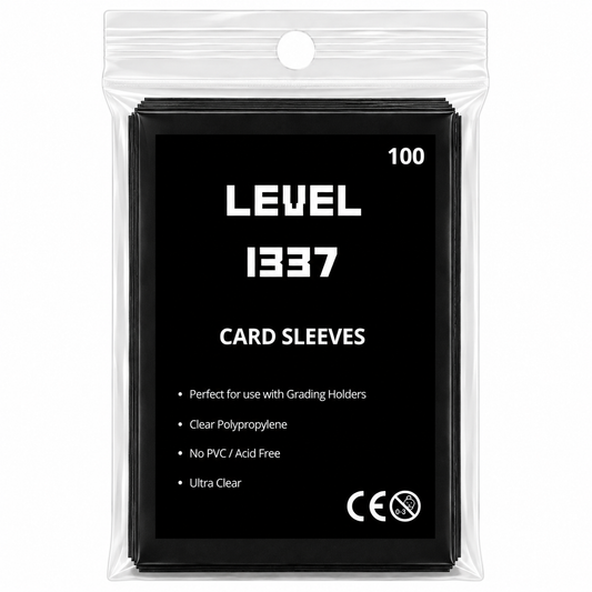 Card Sleeves 2.5" x 3.5" (100st) Black