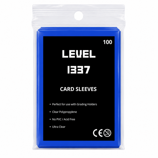 Card Sleeves 2.5" x 3.5" (100st) Blue