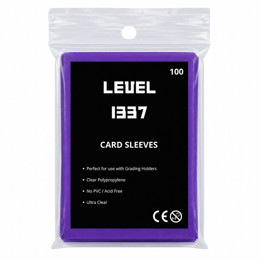 Card Sleeves 2.5" x 3.5" (100st) Purple
