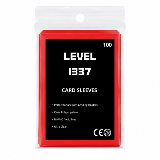 Card Sleeves 2.5" x 3.5" (100st) Red
