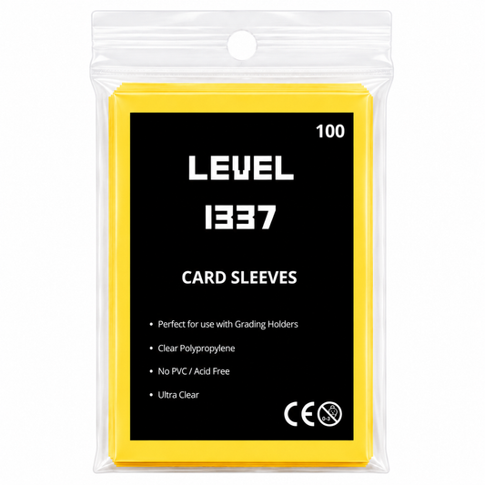 Card Sleeves 2.5" x 3.5" (100st) Yellow