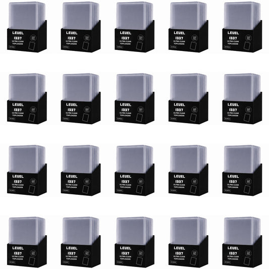 Clear Regular 3" x 4" Toploaders (500st) 20 Packs