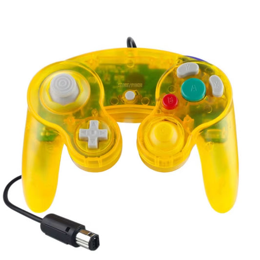 GameCube Kontroll Tredjepart Transparent Gul