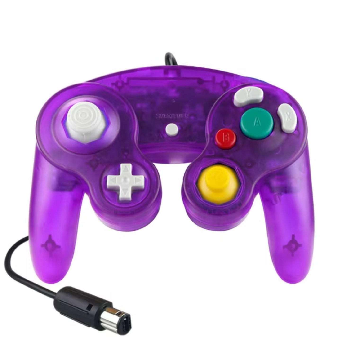 GameCube Kontroll Tredjepart Transparent Lila
