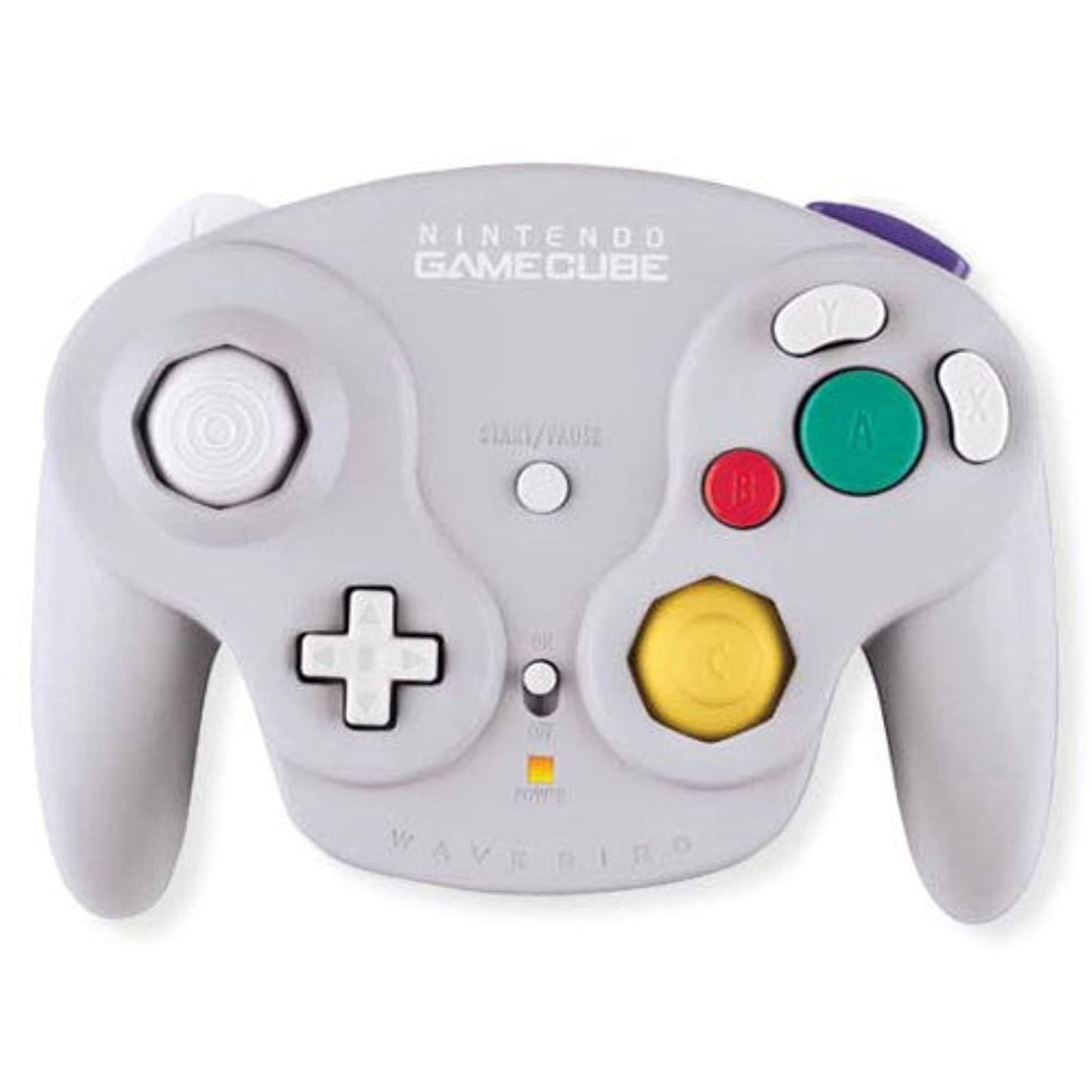 GameCube WaveBird Trådlös Kontroll Original Grå (Begagnad)