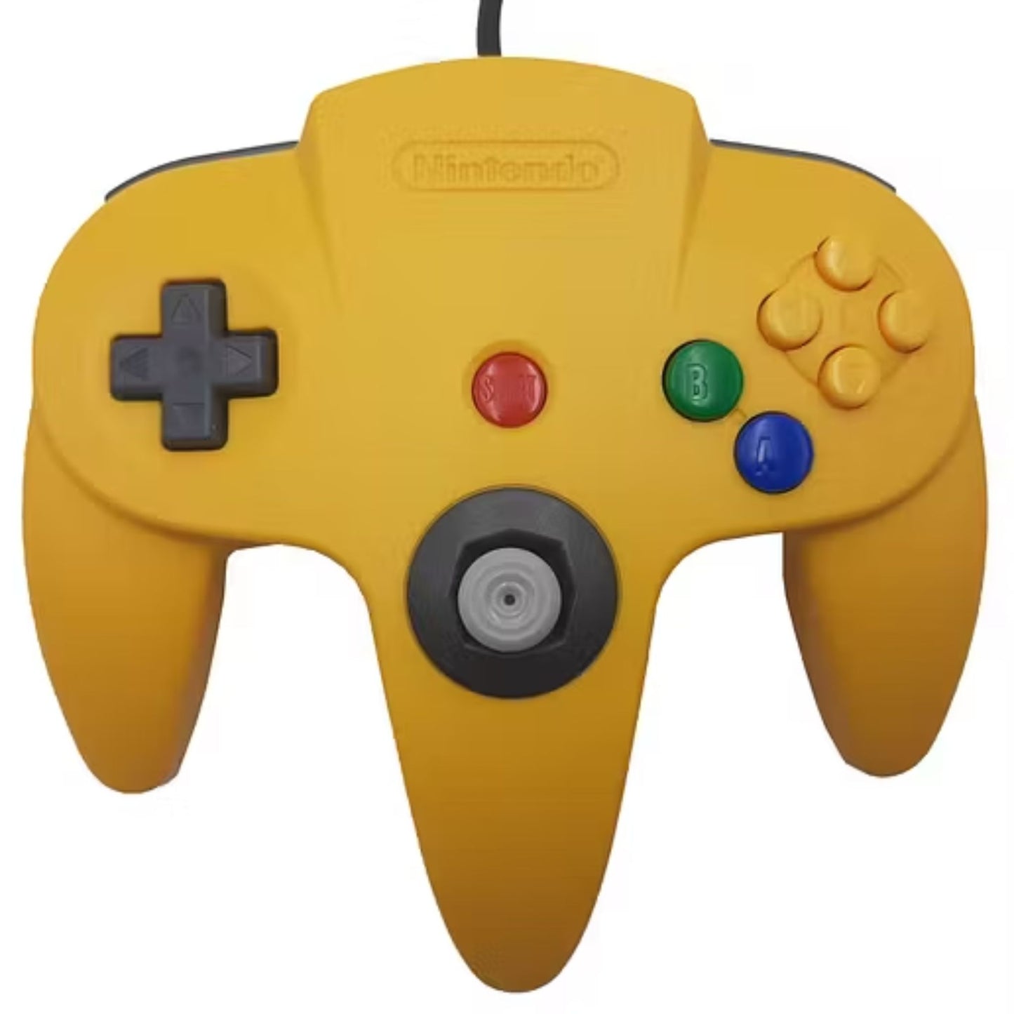 Nintendo 64 Kontroll Original Gul (Begagnad)